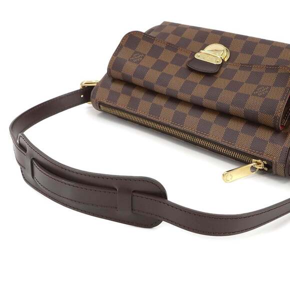 LOUIS VUITTON Authentic Brown Damier Shoulder Bag - Picture 5 of 10